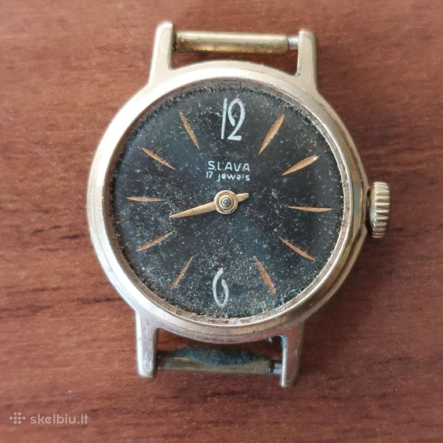 Moteriškas mechaninis laikrodis " Slava ".