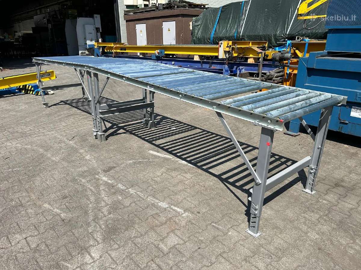 Rolgangai / gravitaciniai stalai 2 vnt po 3m ilgio - nuotraukos Nr. 3