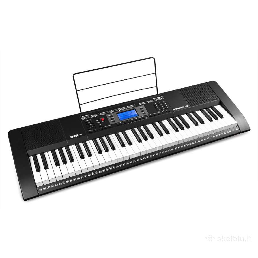 Max Rhapsody61m sintezatorius lietimui jautriais k