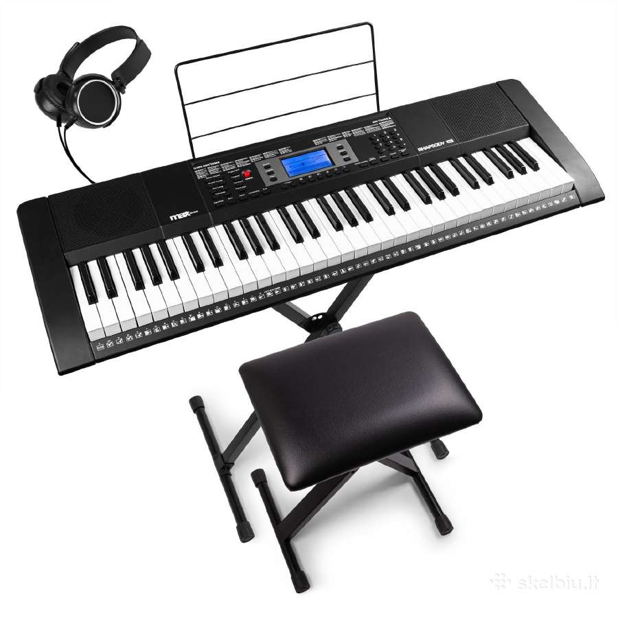 Max Rhapsody61l sintezatorius šviečiančiais klaviš
