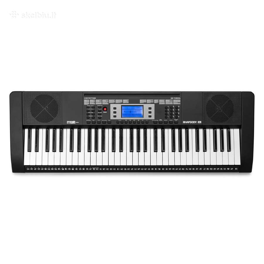 Max Rhapsody61l sintezatorius šviečiančiais klaviš - nuotraukos Nr. 2