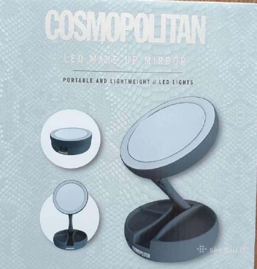 Cosmopolitan Kosmetinis veidrodis su LED apšvetimu