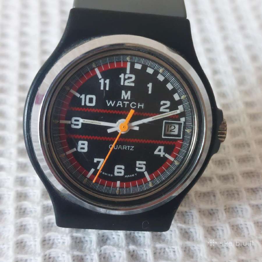 Sveicariškas moteriškas laikrodis M Watch .