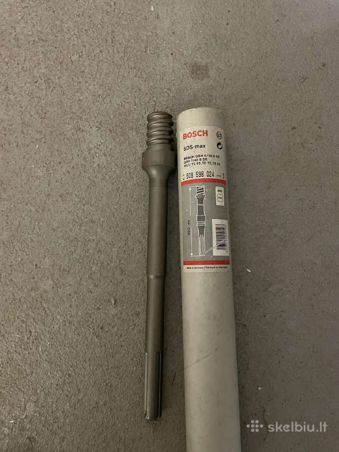 Bosch sujungimas Sds-max - ilgas 300mm