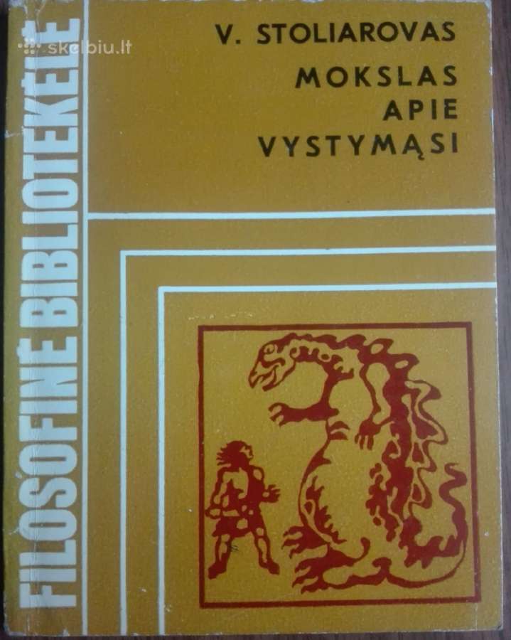 1912. Mokslas Apie Vystymąsi V. Stoliarovas