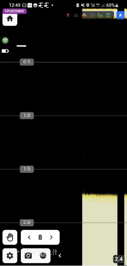 Naujas echolotas Praktik 8 Pro Wi-fi - nuotraukos Nr. 8