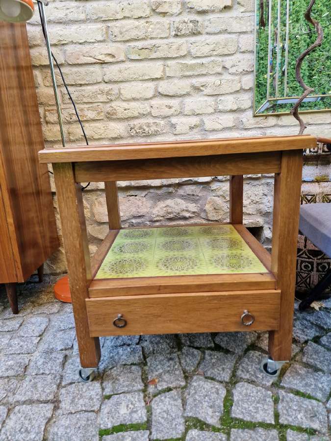 Vintažinis mid century kavos staliukas - nuotraukos Nr. 2