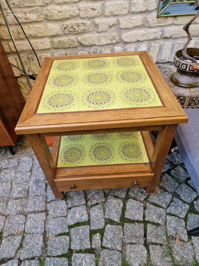 Vintažinis mid century kavos staliukas - nuotraukos Nr. 6