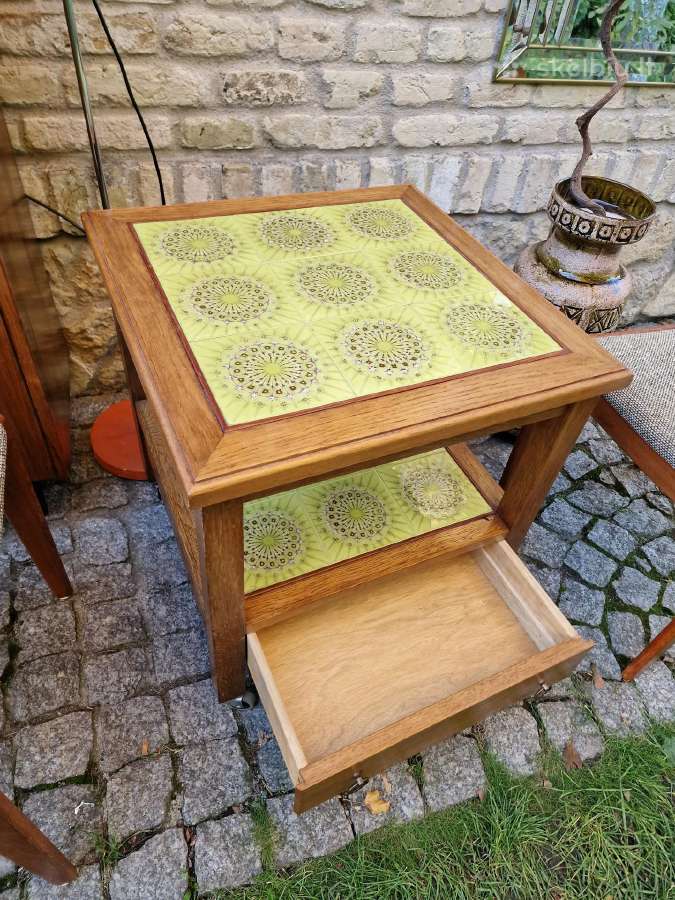 Vintažinis mid century kavos staliukas - nuotraukos Nr. 30