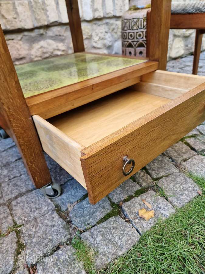 Vintažinis mid century kavos staliukas - nuotraukos Nr. 31