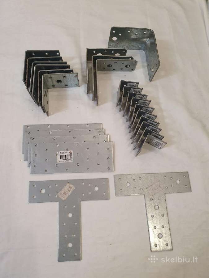 Parduodu metalines tvirtinimo detales