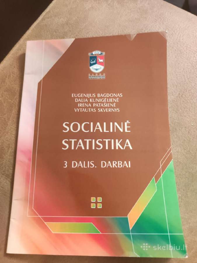 Socialinė statistika. 3 dalis Darbai