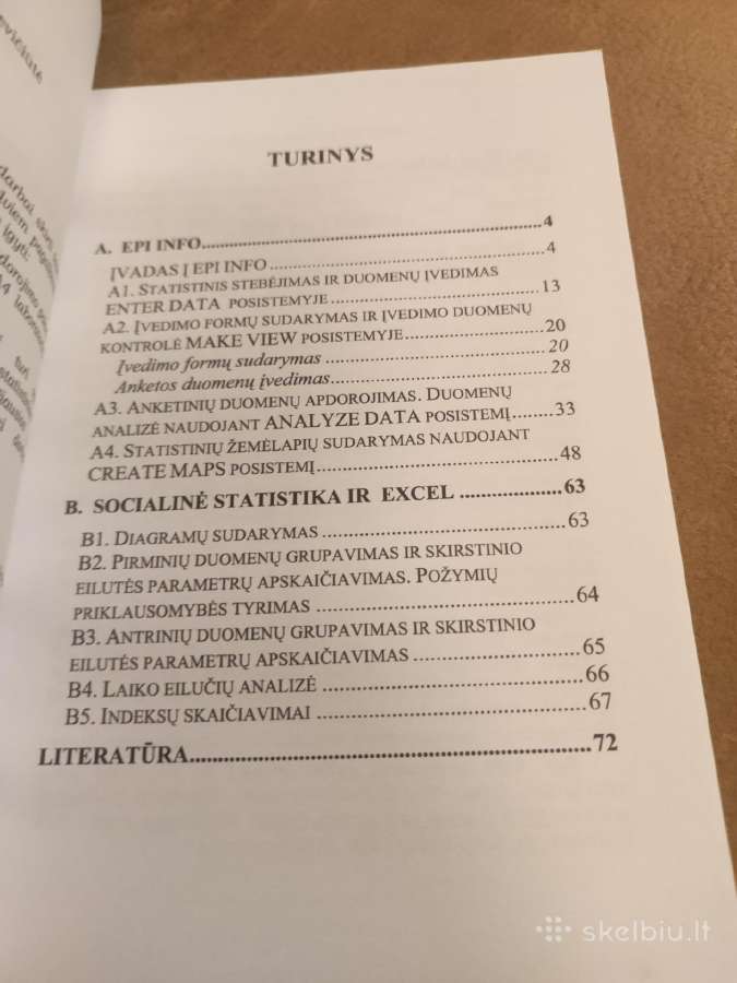 Socialinė statistika. 3 dalis Darbai - nuotraukos Nr. 2
