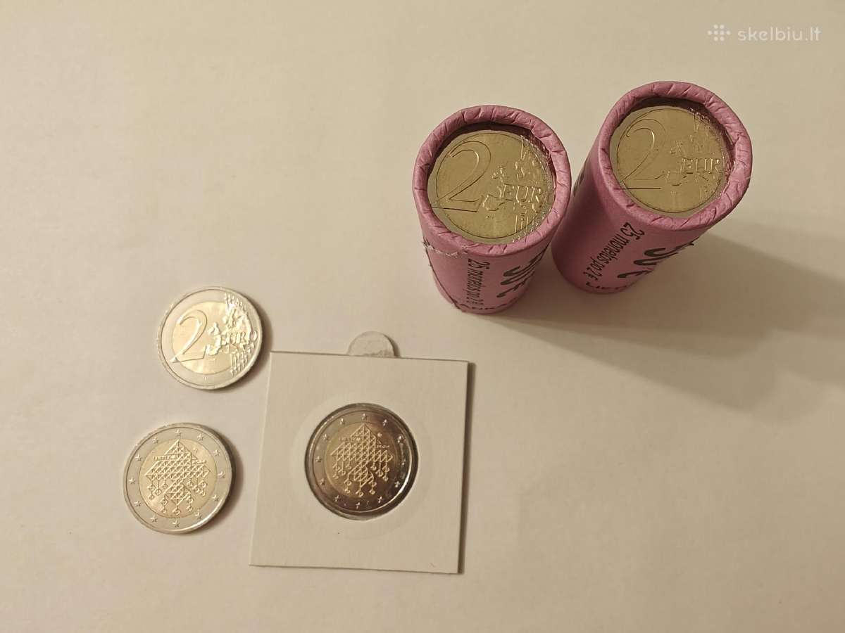 2 euro proginės monetos, Lv, Est, Lt - nuotraukos Nr. 19