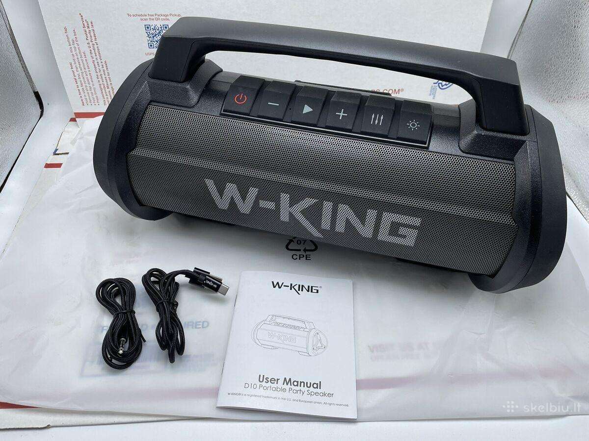 W-king nešiojamos Bluetooth kolonėlės - nuotraukos Nr. 7