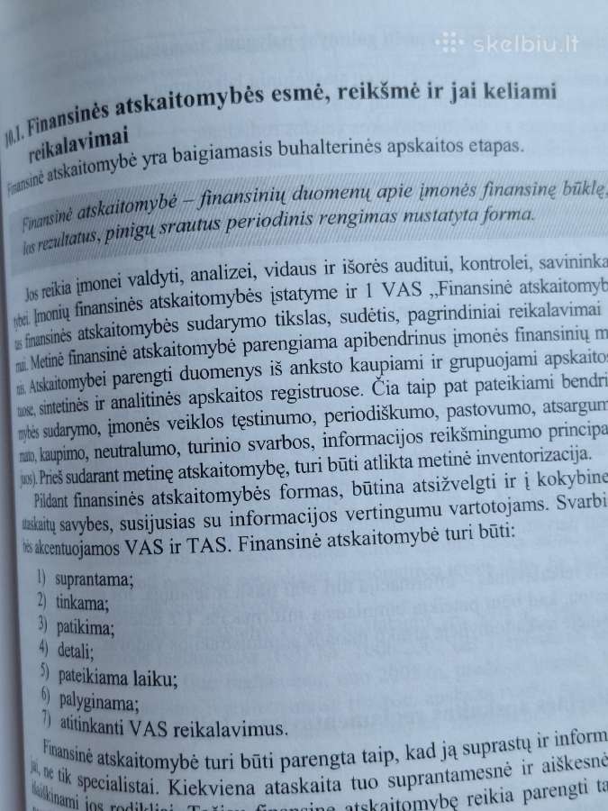 Buhalterinės apskaitos pagrindai. - nuotraukos Nr. 4