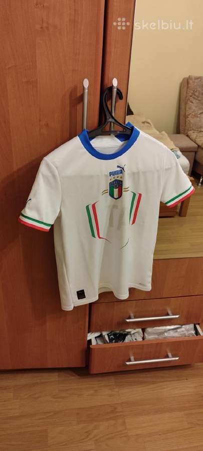 Puma Italijos futbolo marškinėliai 11-12 metų - nuotraukos Nr. 3