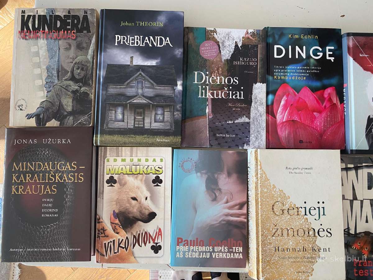 Išparduodamos įvairios knygos - nuotraukos Nr. 5