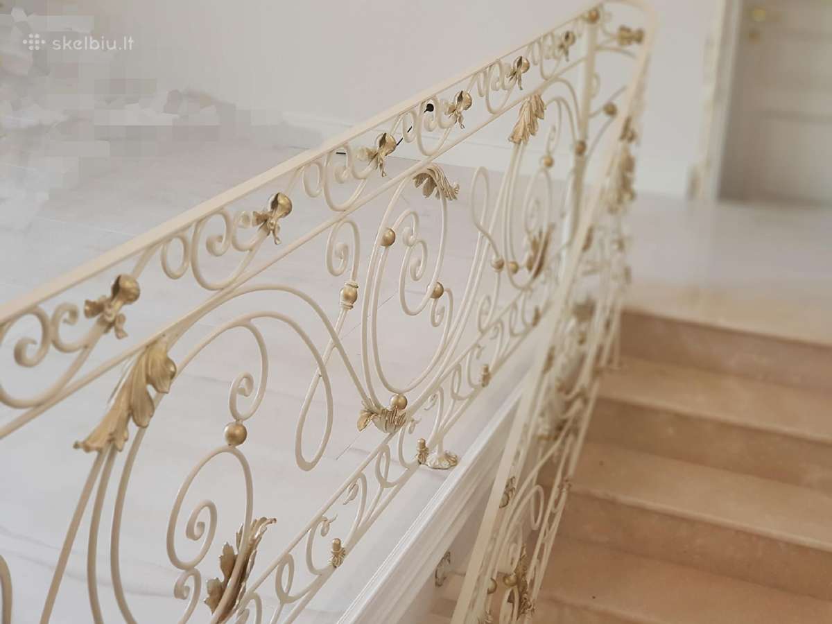 Turėklų tvorų vartų renovacija dažymas - nuotraukos Nr. 6