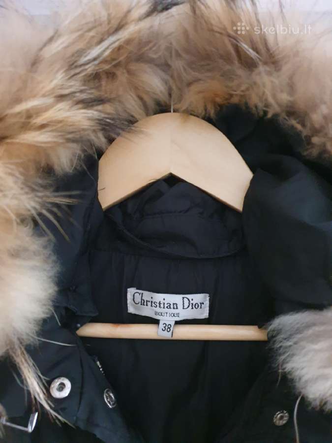 Firminis Dior pūkinis paltukas - nuotraukos Nr. 2