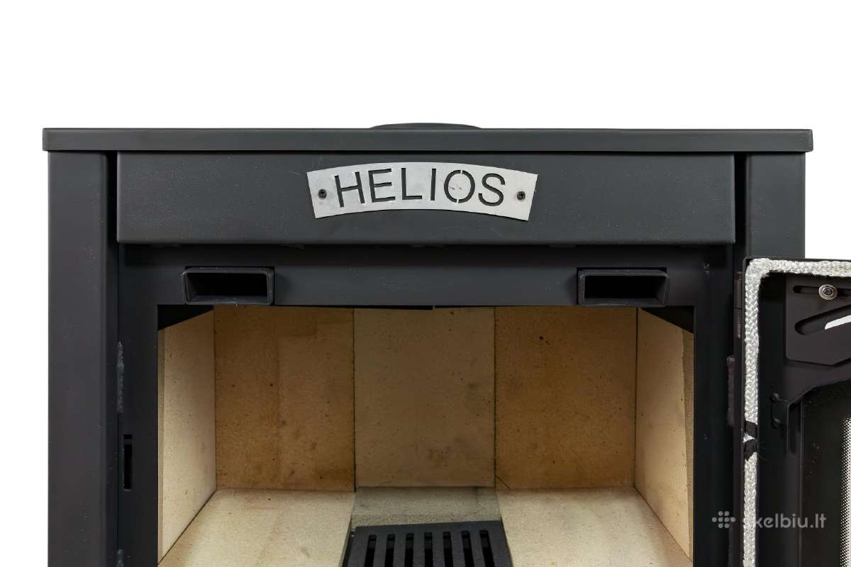 Laisvai pastatoma krosnelė Helios (9 kw) - nuotraukos Nr. 6