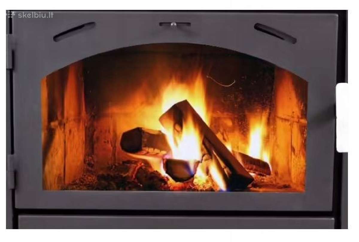 Laisvai pastatoma krosnelė Helios (9 kw) - nuotraukos Nr. 3