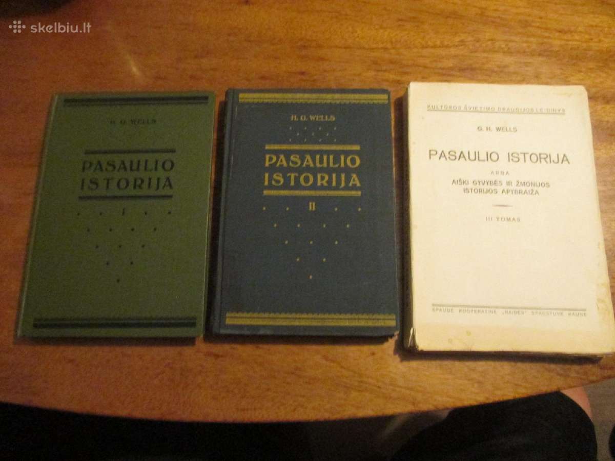 Wells H. G. - Pasaulio istorija 3 tomai