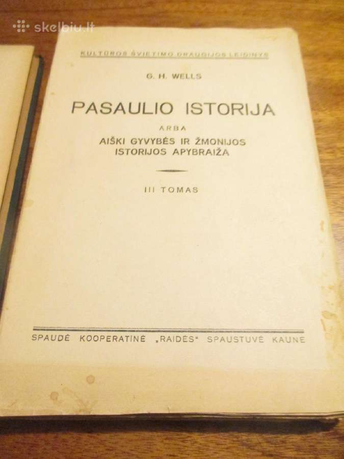 Wells H. G. - Pasaulio istorija 3 tomai - nuotraukos Nr. 4