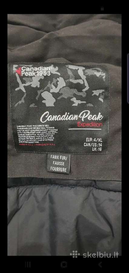 Canadian Peak parka - nuotraukos Nr. 6