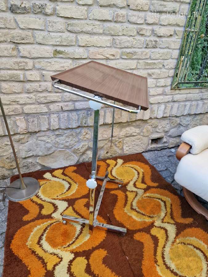 Vintažinis mid century Bauhaus st. staliukas. - nuotraukos Nr. 14