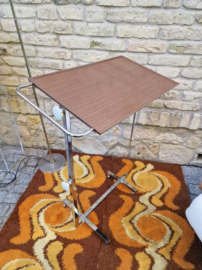 Vintažinis mid century Bauhaus st. staliukas. - nuotraukos Nr. 15