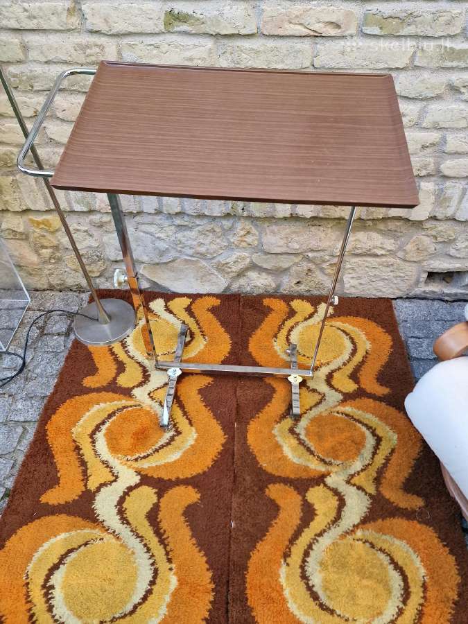 Vintažinis mid century Bauhaus st. staliukas. - nuotraukos Nr. 18