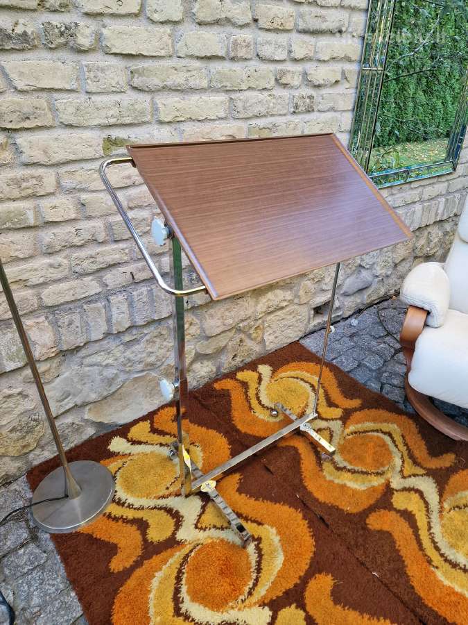 Vintažinis mid century Bauhaus st. staliukas. - nuotraukos Nr. 20