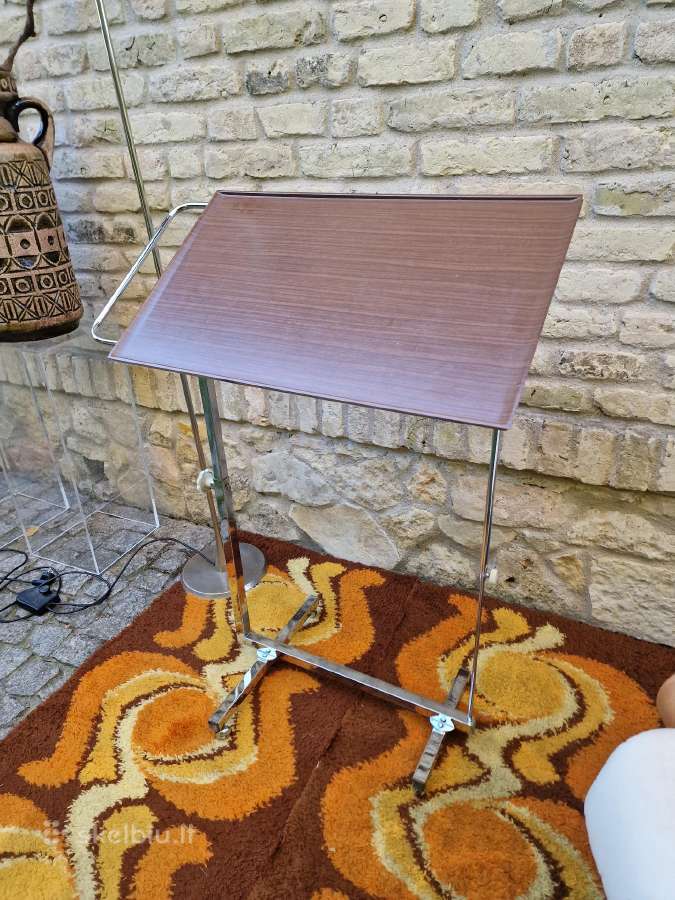 Vintažinis mid century Bauhaus st. staliukas. - nuotraukos Nr. 22