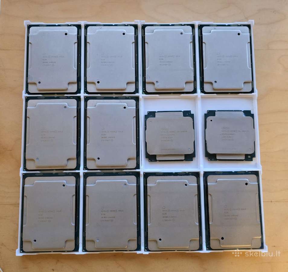 Intel Xeon Cpu Lga 2011-3 (X99) 2066 (X299) 3647 - Skelbiu.lt