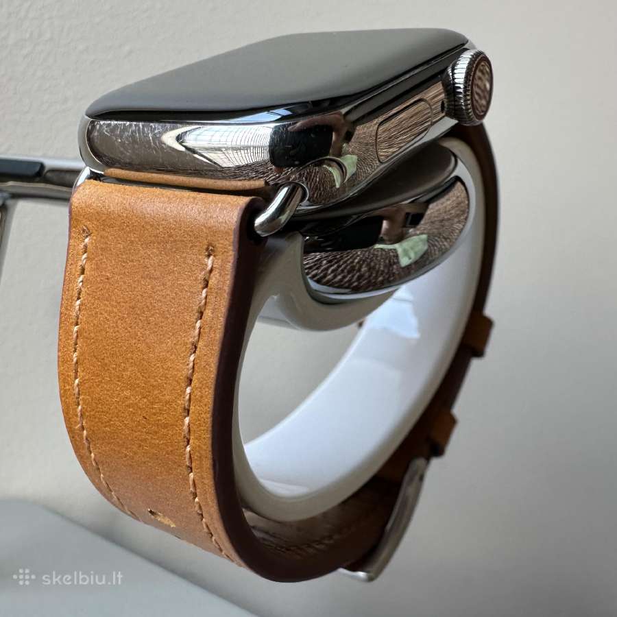 Odinė Apyrankė Apple Watch laikrodžiui - nuotraukos Nr. 4