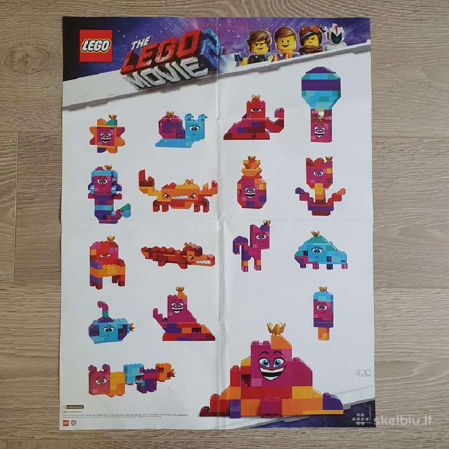 Labai geros būklės Lego Movie 2 70825 - nuotraukos Nr. 17