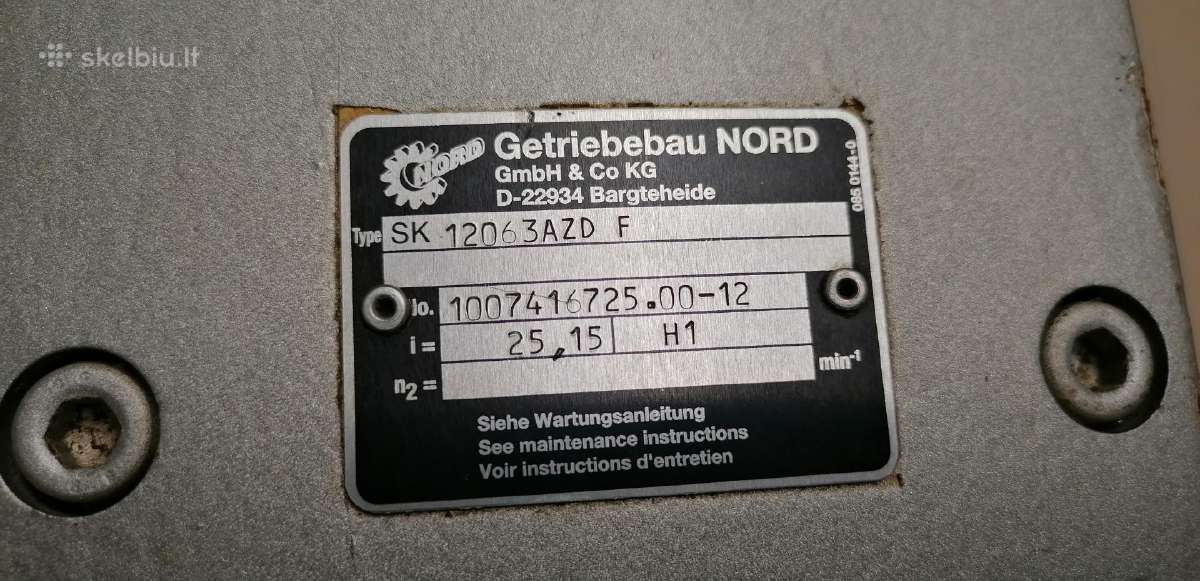 Motoreduktoriai - nuotraukos Nr. 8