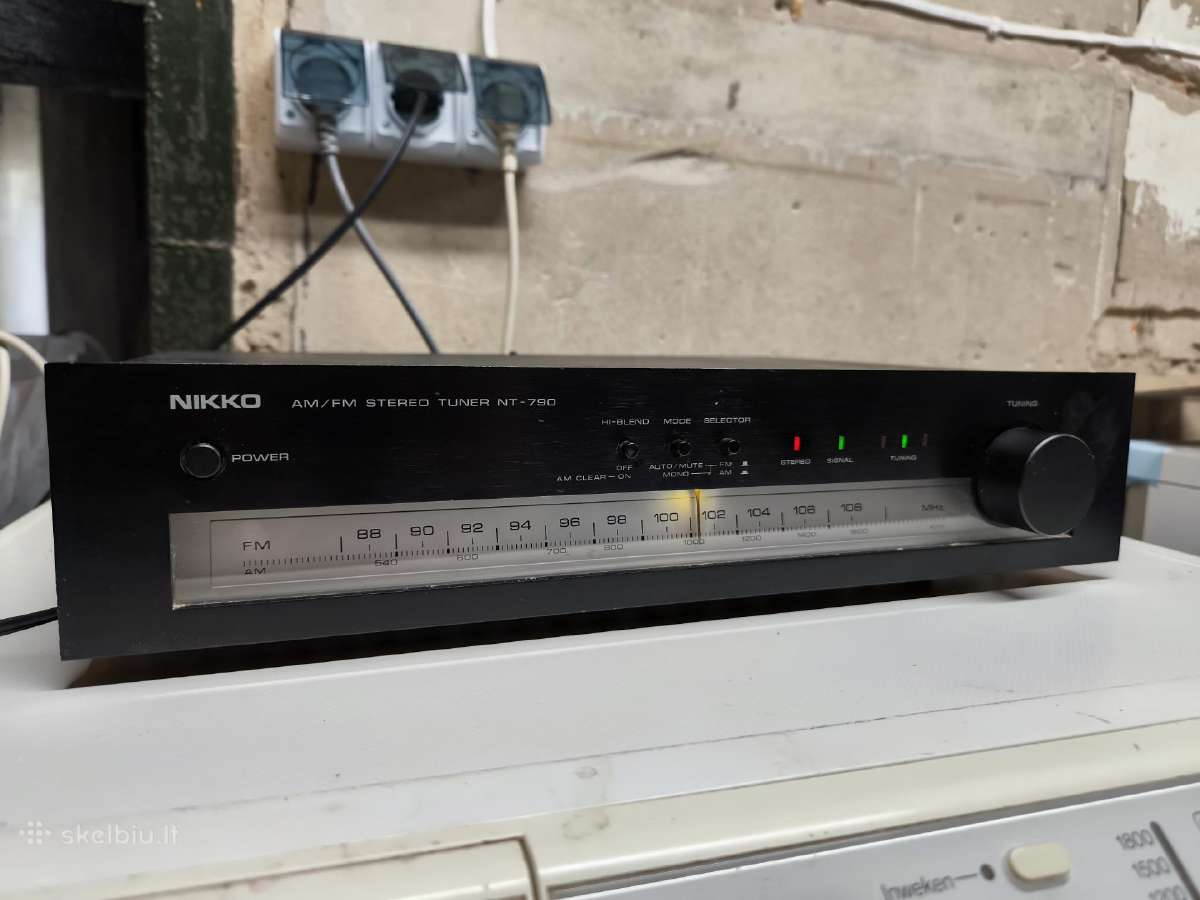 Tiuneris Nikko Nt-790 - nuotraukos Nr. 2