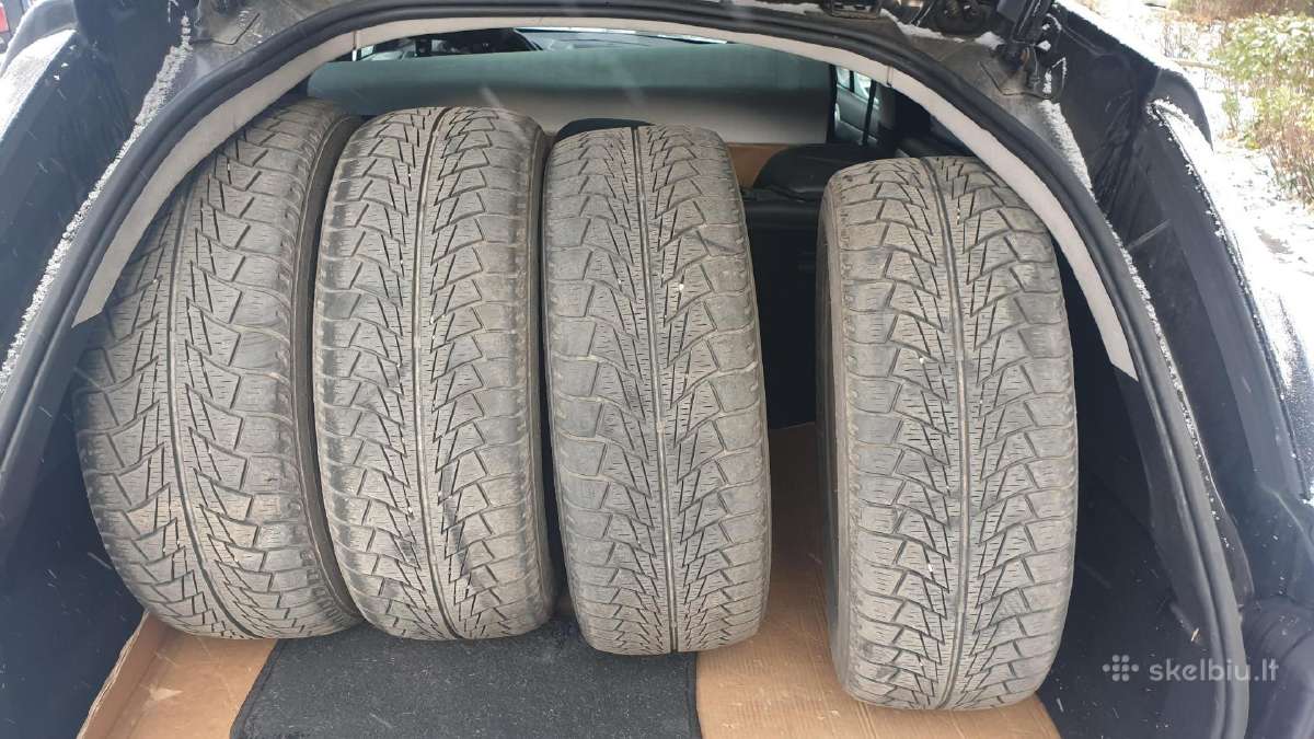R17 originalūs Peugeot 407 su žieminėm padangom - nuotraukos Nr. 4