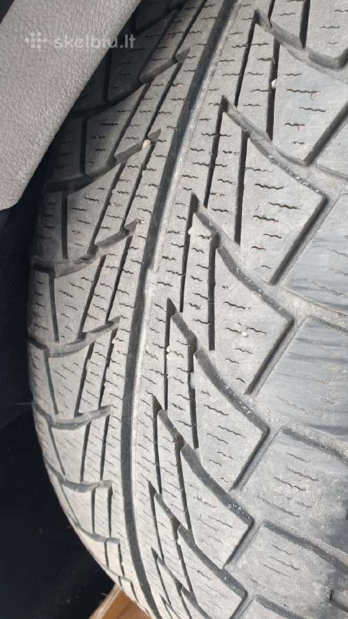 R17 originalūs Peugeot 407 su žieminėm padangom - nuotraukos Nr. 5
