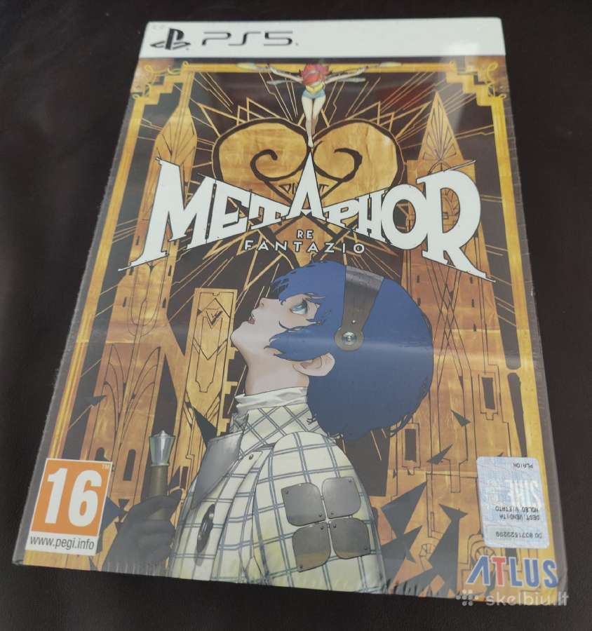 Ps5 Metaphor Refantazio Collector's Edition - nuotraukos Nr. 3