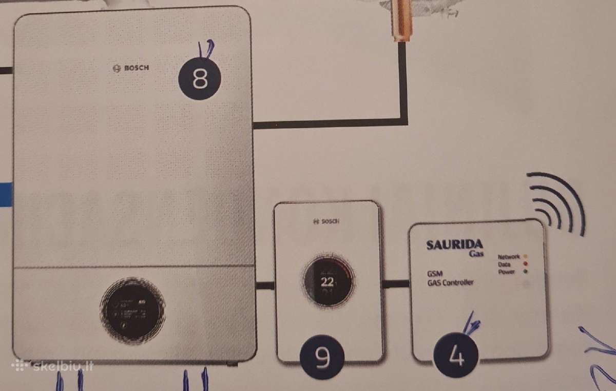 Visiškai nauja dujinio šildymo sistema - nuotraukos Nr. 6