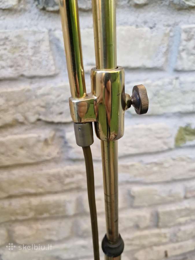 Vintažinis mid century žalvarinis toršeras - nuotraukos Nr. 7