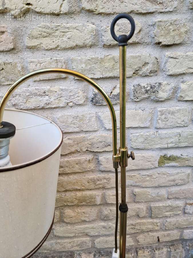 Vintažinis mid century žalvarinis toršeras - nuotraukos Nr. 8