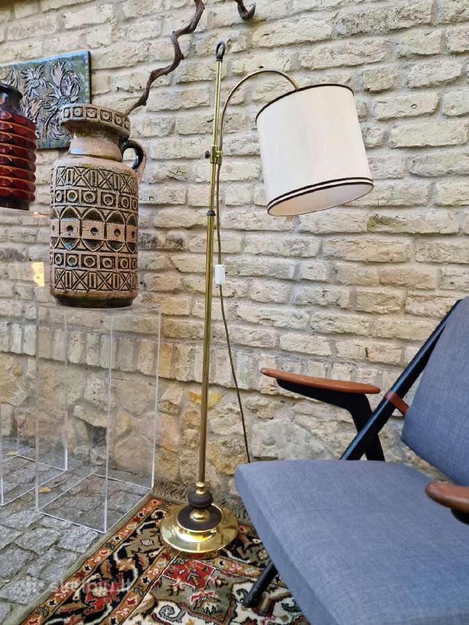 Vintažinis mid century žalvarinis toršeras - nuotraukos Nr. 21