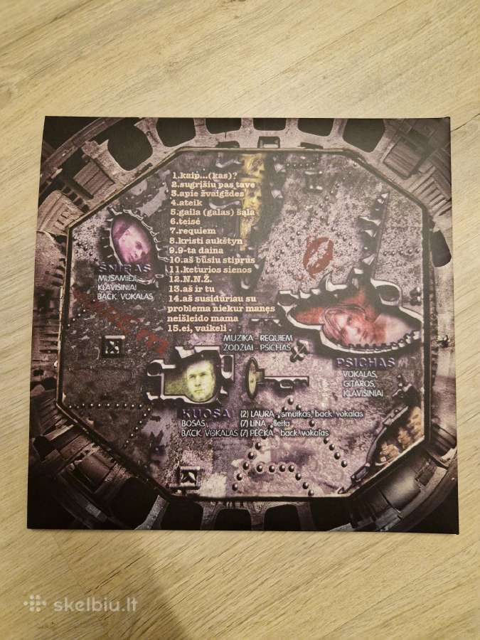 Vinilinės plokštelės - nuotraukos Nr. 6