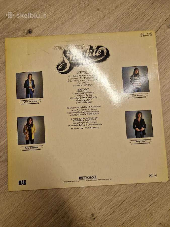 Vinilinės plokštelės - nuotraukos Nr. 12