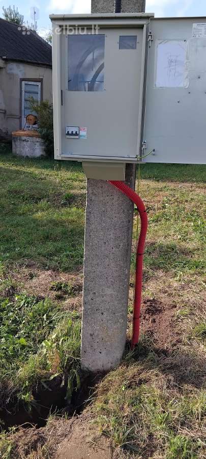 El. instaliacija, el. įvado įrengimas, el. rangovo - nuotraukos Nr. 6