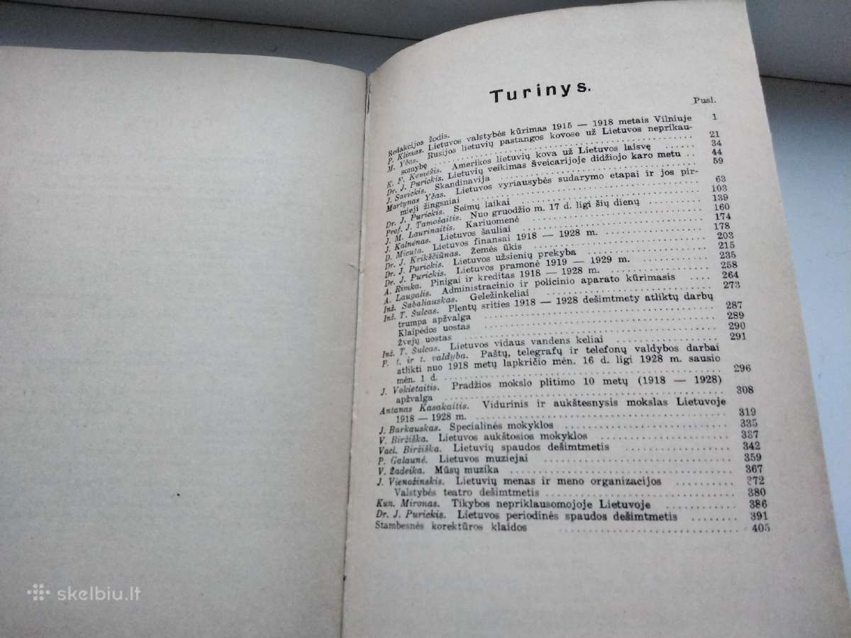 Pirmasis neprikl Lietuvos dešimtmetis1918-1928 - nuotraukos Nr. 11
